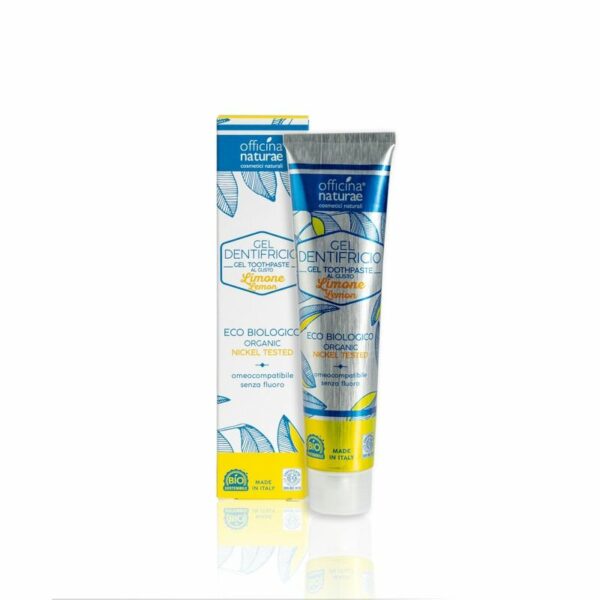 dentifricio naturale limone