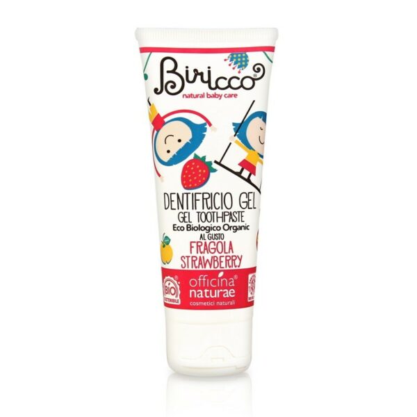 dentifricio naturale per bambini fragola