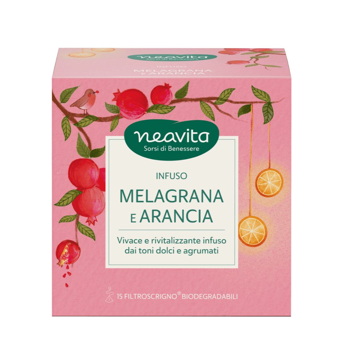 infuso melagrana e arancia