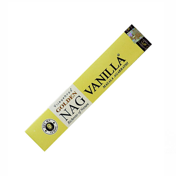 golden nag vaniglia bastoncini d incenso vijayshree